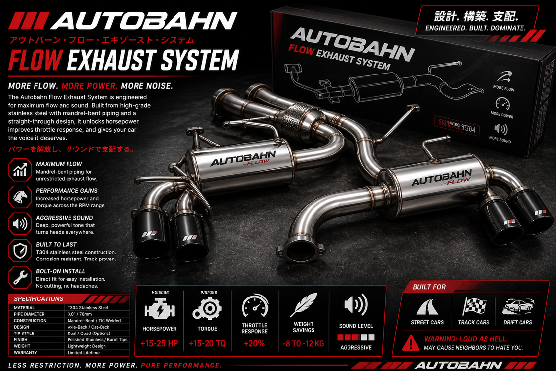 Autobahn Flow Exhaust System