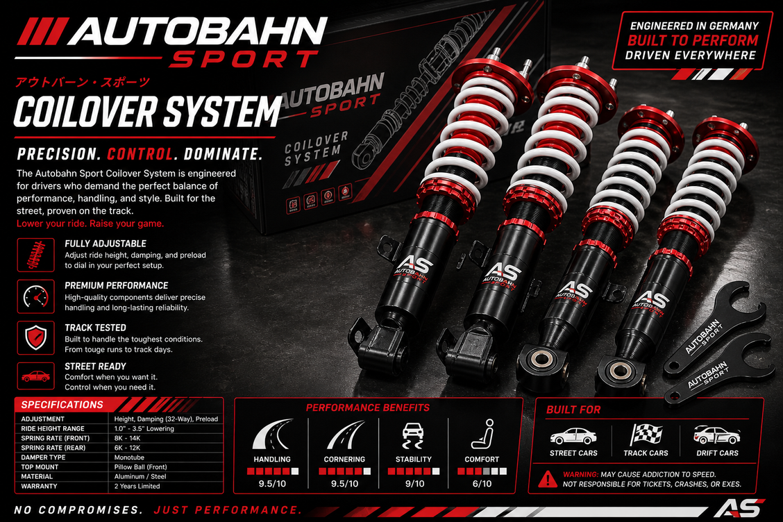 Autobahn Sport Coilover System