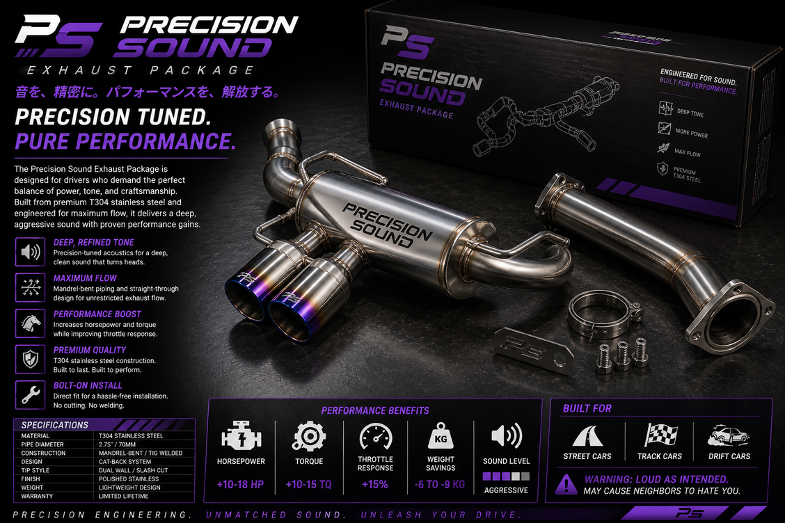 Precision Sound Exhaust Package
