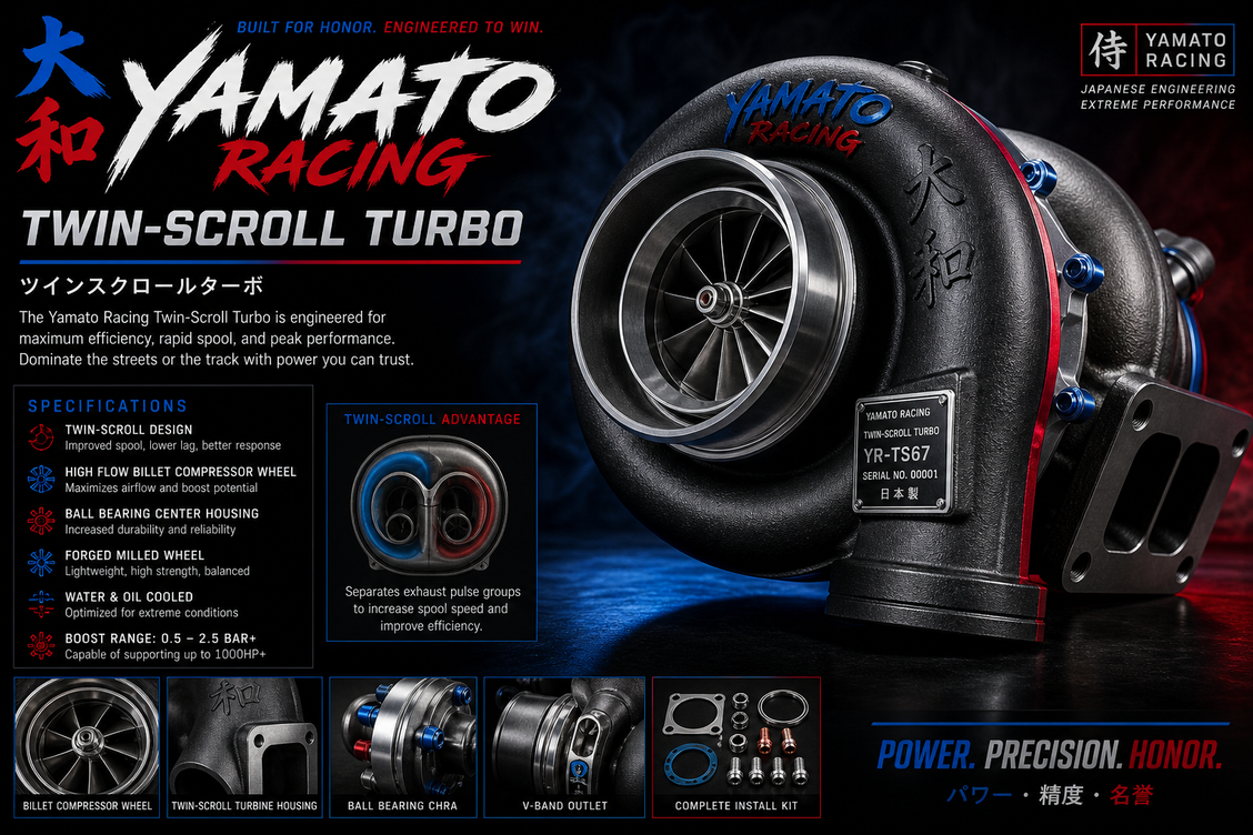 Yamato Racing Twin-Scroll Turbo